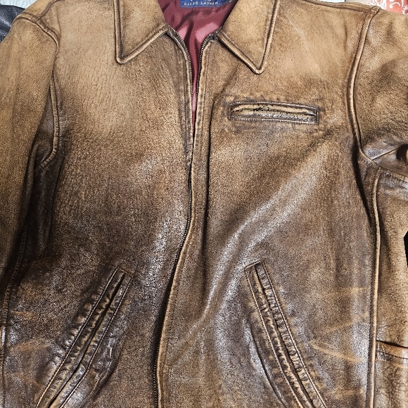 Ralph Lauren Premium Leather Jacket - Picture 2 of 6